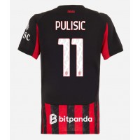 AC Milan Christian Pulisic #11 Domáci Ženy futbalový dres 2025-26 Krátky Rukáv
